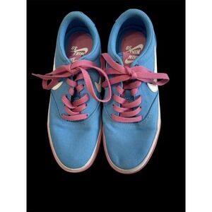 NEW NIKE CHARGER SB CANVAS SOLARSOFT PERIWINKLE BLUE SNEAKERS WOMENS 6‎